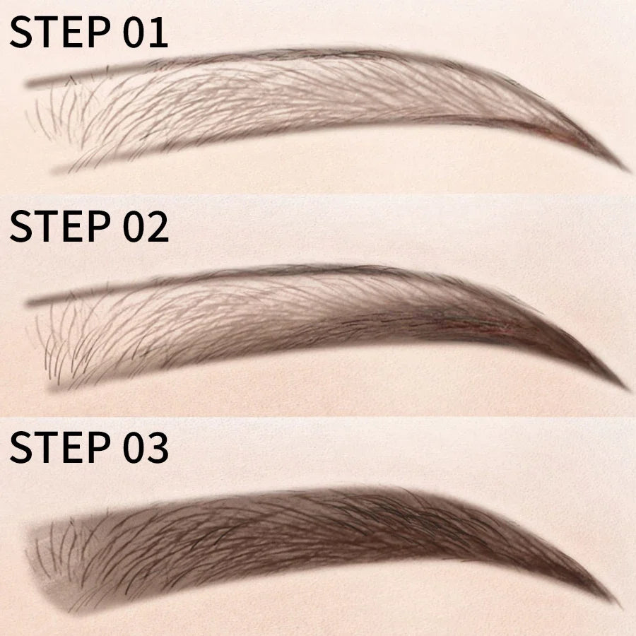 Double-Head Waterproof Eyebrow Pencil – 5 Shades | Qme Eyebrow Pencil Qme