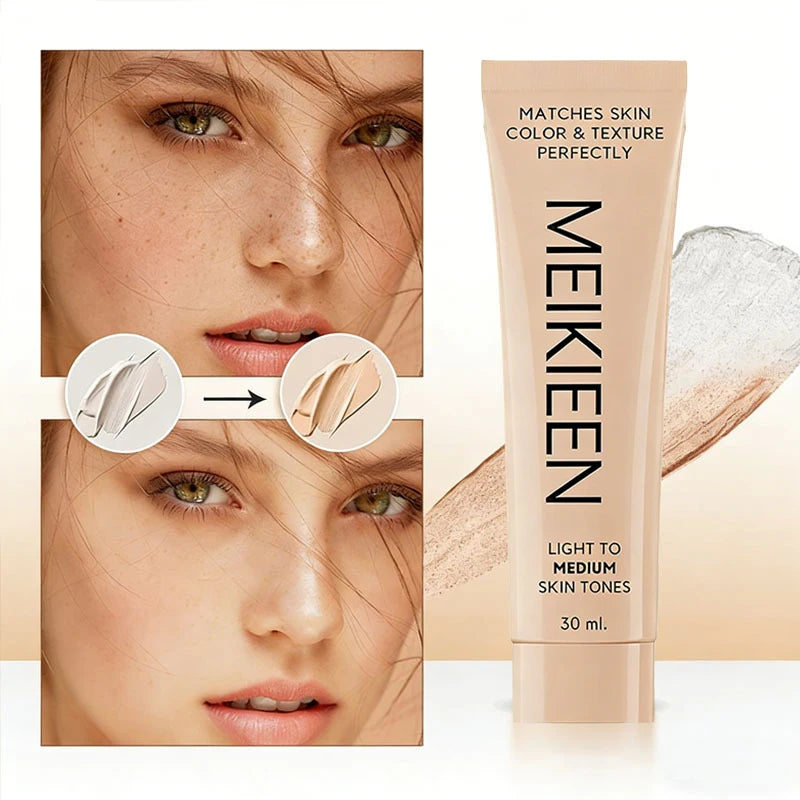 Korean Color-Adjusting Concealer Foundation – Hydrating & Natural Concealer Foundation Qst