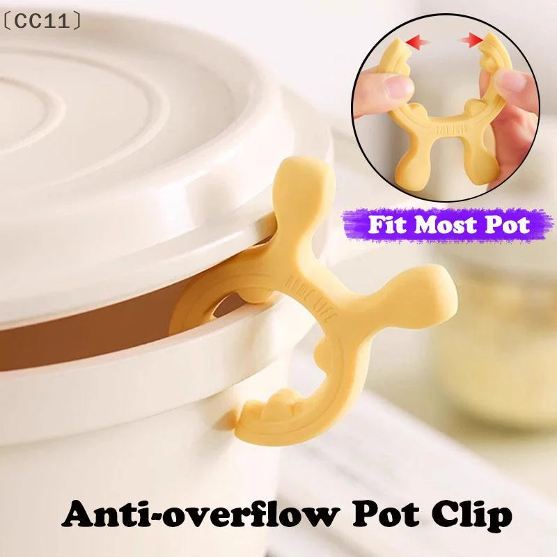 Deer Ear Silicone Spatula Holder & Pot Clip – Spoon Rest Silicone Spoon Rest Qme