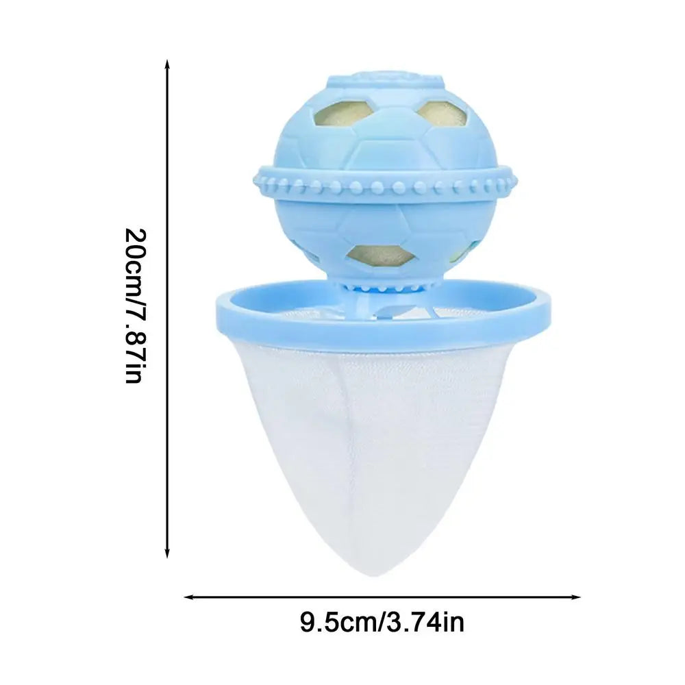 Reusable Pet Hair Remover Ball for Laundry – Filter Sponge Laundry Pet Hair Remover Qst Blue
