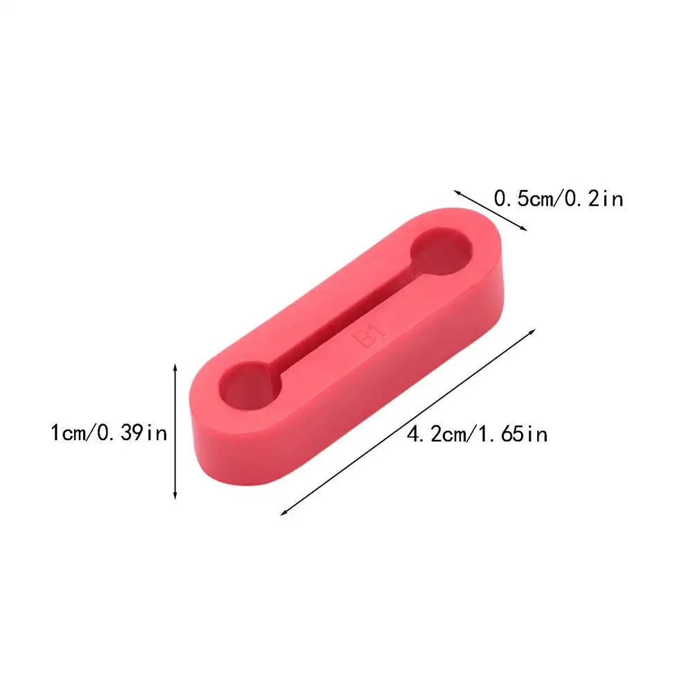 Silicone Car Door Latch Guard Noise Reduction Cover – 4 Pack Door Latch Guard Qme Red