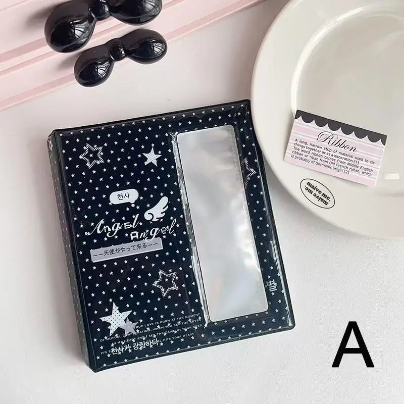 Photo Strip Album Book – Holds 2x6 & 4x6 Photos, 40 Pcs Photo Strip Album Qst A