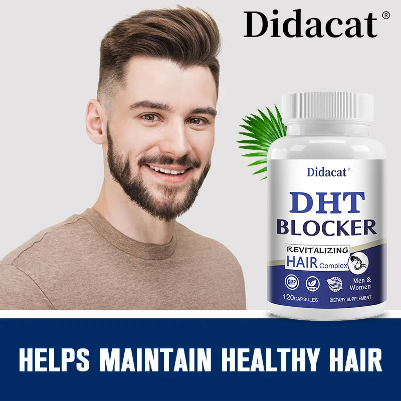DHT Blocker Hair Growth Supplement – Biotin & Saw Palmetto Hair Growth Supplement Qst
