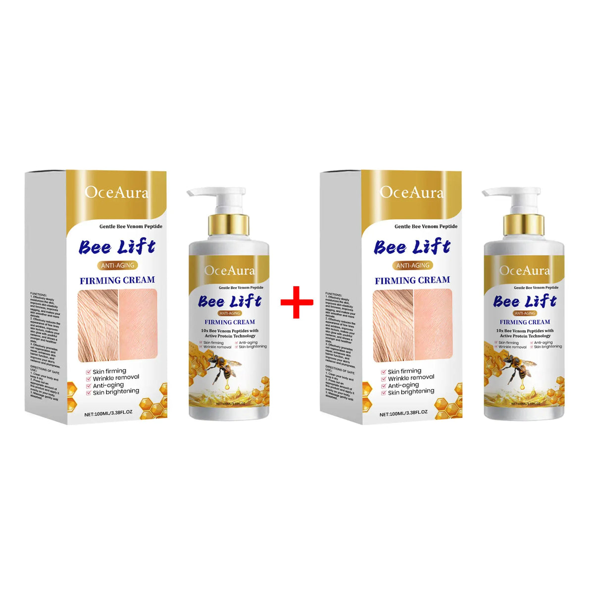 OceAura Collagen Firming Brightening Face & Body Cream Firming Body Cream Qst 200ml boxed