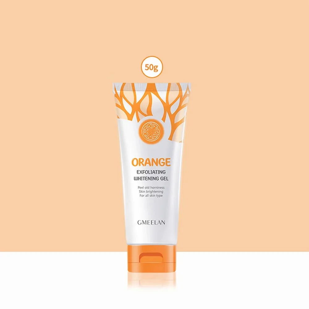 YOUNGCOME Orange Gel Exfoliating Scrub – Brighten & Moisturize 50g Face Exfoliating Scrub Qst 1pcs