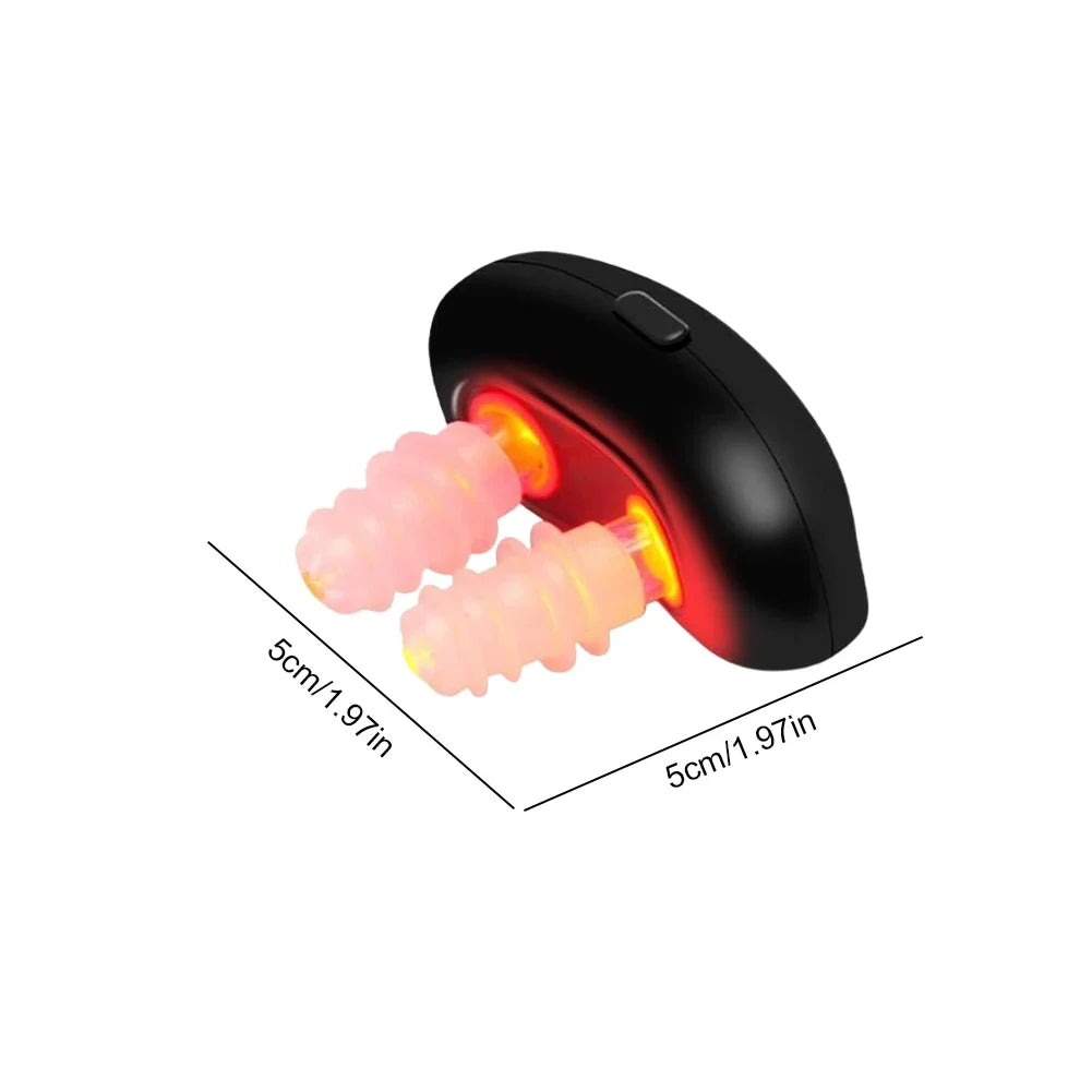 Cordless Low Frequency Pulse Nose Massager & Red Light Nasal Pulse Massager Qme