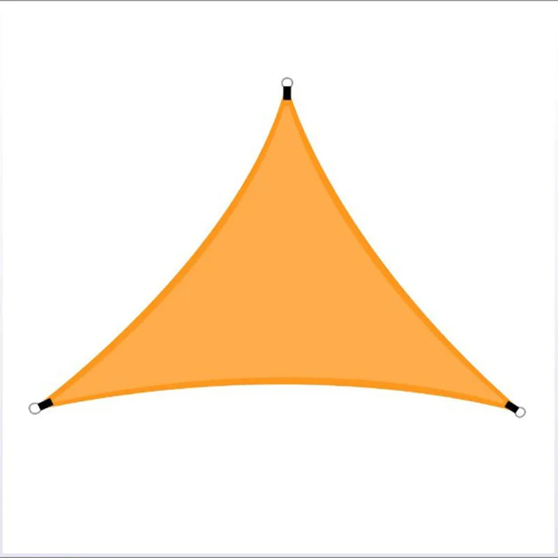 Waterproof Triangle Sail Tarp Sun Shade Canopy for Camping Sun Shade Canopy Qst