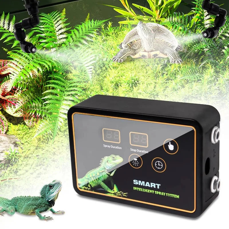 Reptile Smart Spray System – Quiet Intelligent Misting Kit Reptile Misting System Qst