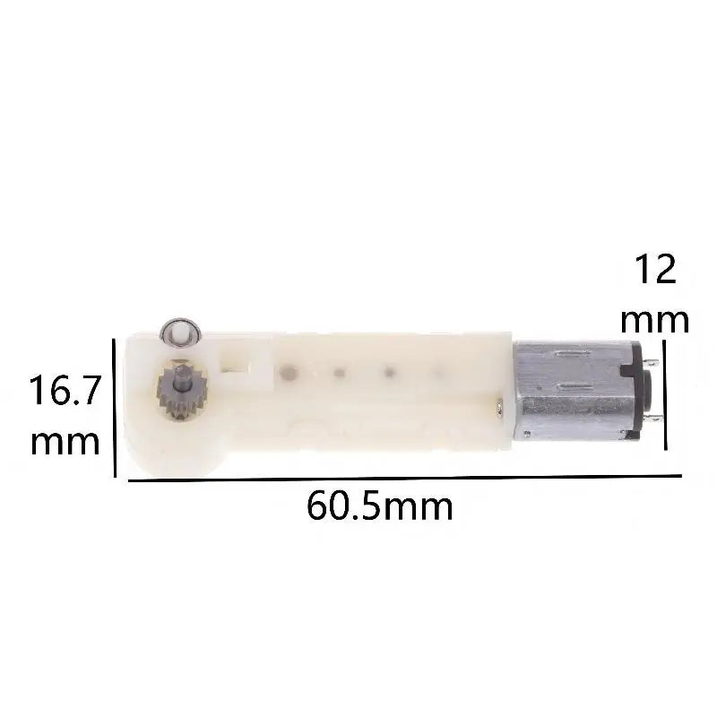 Mini N20 Brushless Worm Gear Motor DC 5V-6V for 3D Pen & DIY Brushless Gear Motor Qme