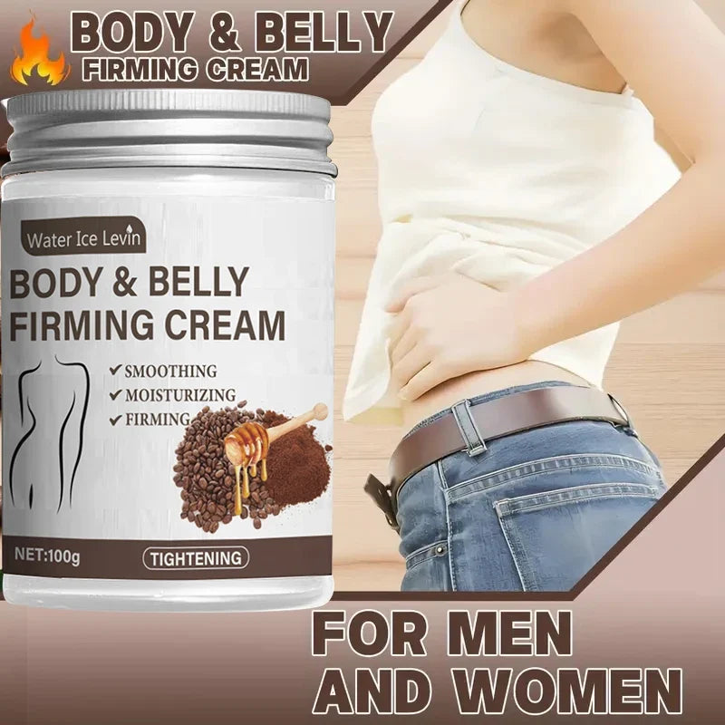Caffeine Collagen Firming Cream – Coconut Oil & Vitamin E Body Firming Cream Qme