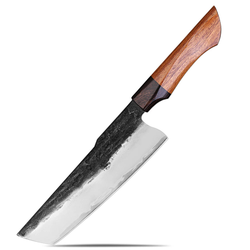 XITUO 5-Piece Japanese High Carbon Steel Chef Knife Set Chef Knife Set Qst Nakiri Knife