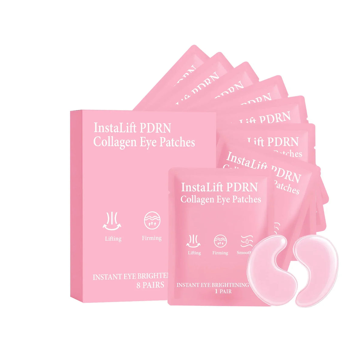 Instalift PDRN Collagen Hydrogel Eye Patches | Qme Hydrogel Eye Patches Qme