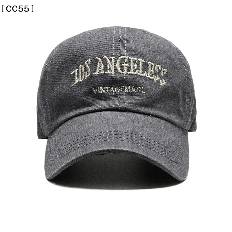 Retro Washed Denim Baseball Cap – Wide Brim Sun Hat Denim Baseball Cap Qst