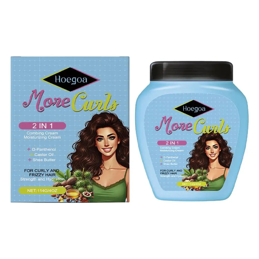 Leave-In Conditioner for Curly & Dry Hair | Hydrates & Smooths Leave-In Conditioner Qme 1pcs CN
