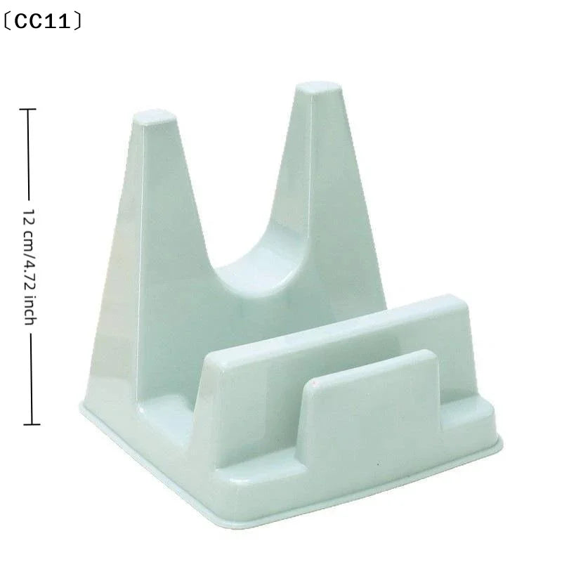 Plastic Pot Lid Holder Bracket Shelf – No Drilling Pot Lid Organizer Qme