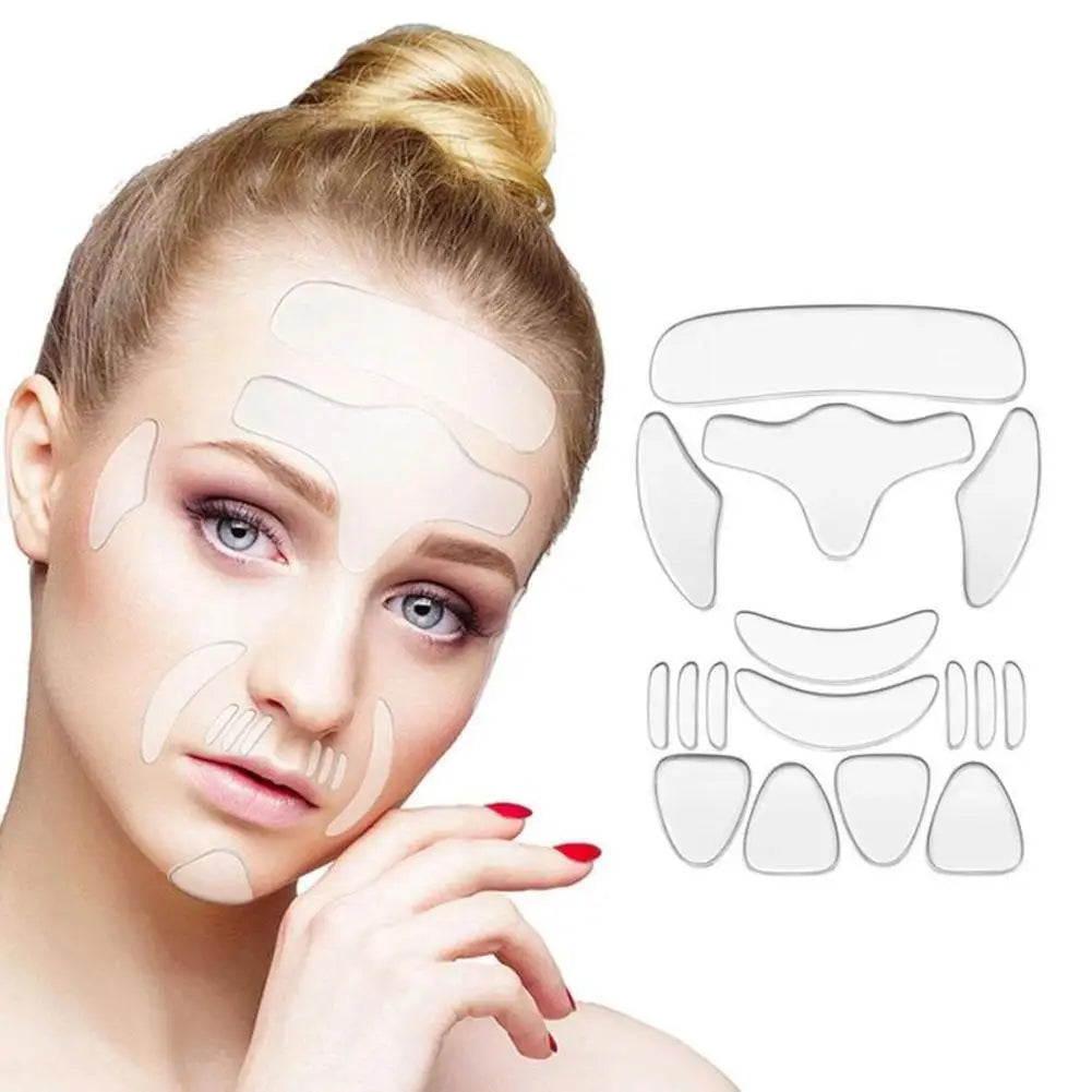 Reusable Silicone Face Patches – Forehead, Cheek & Chin Silicone Face Patches Qme