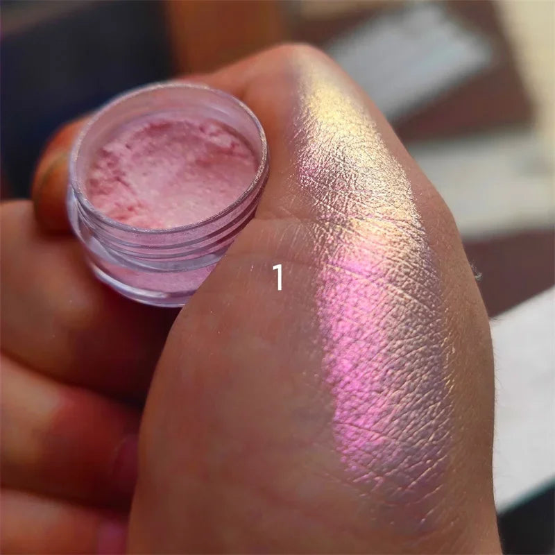 Holographic Color-Shift Eyeshadow Highlighter | Qme Eyeshadow Highlighter Qme 1