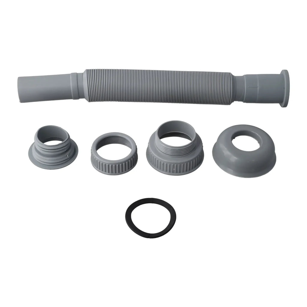 Expandable Kitchen Sink Drain Pipe Connecting Hose 32 45 56mm Sink Drain Hose Qme