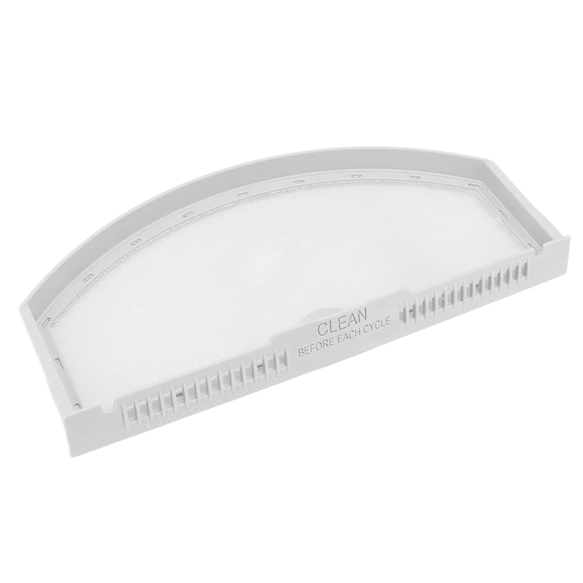 WE03X23881 Dryer Lint Filter – ABS Frame Stainless Steel Screen Dryer Lint Filter Qme