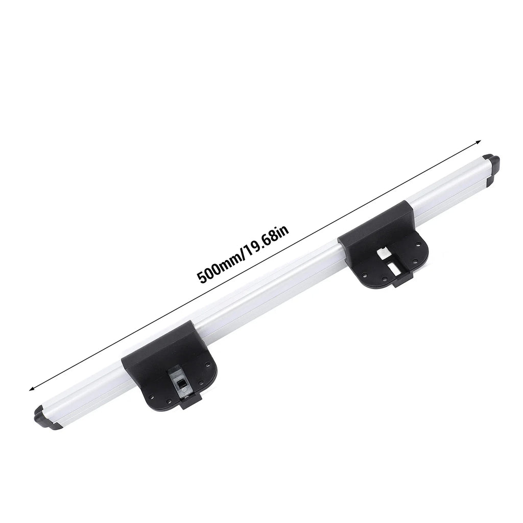 RV Table Wall Mount Rail Bracket – 20in Aluminum Alloy Guide Rail RV Table Rail Bracket Qme