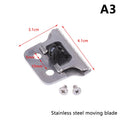 Stainless Steel T-Blade Hair Clipper Replacement Head Clipper Replacement Blade Qst A3