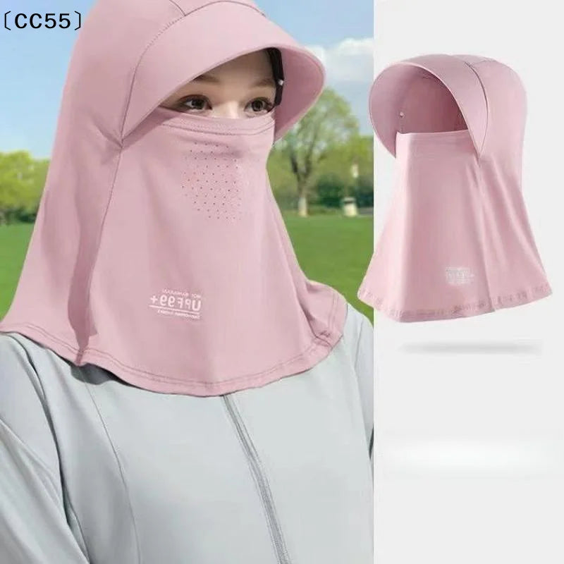 Women's UV Protection Neck Scarf – Outdoor Cycling Summer Wrap UV Neck Scarf Qst