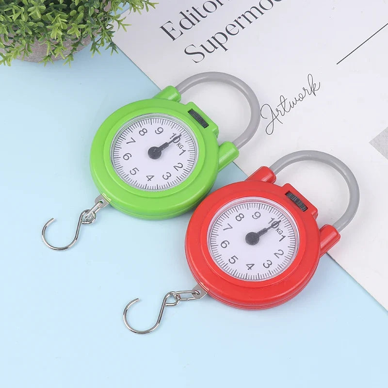 Portable Spring Luggage Scale – Compact Pocket Travel Scale Portable Luggage Scale Qme