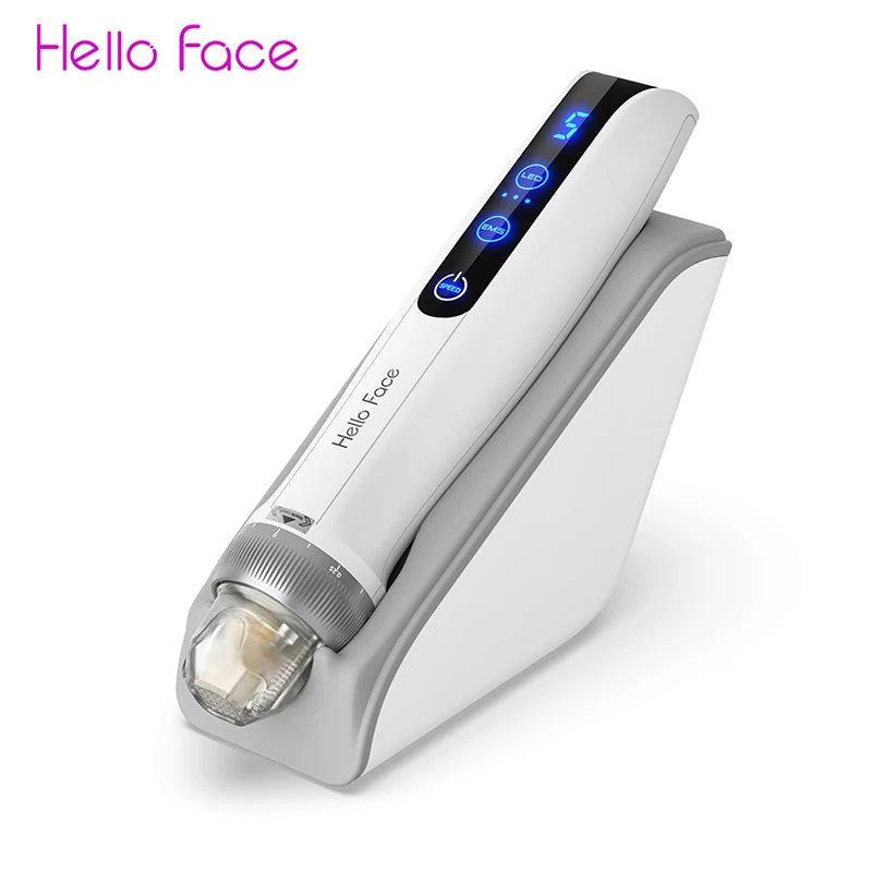 Hello Face Q2 Microneedling Pen – EMS, LED & Smart Dock Microneedling Pen Qst