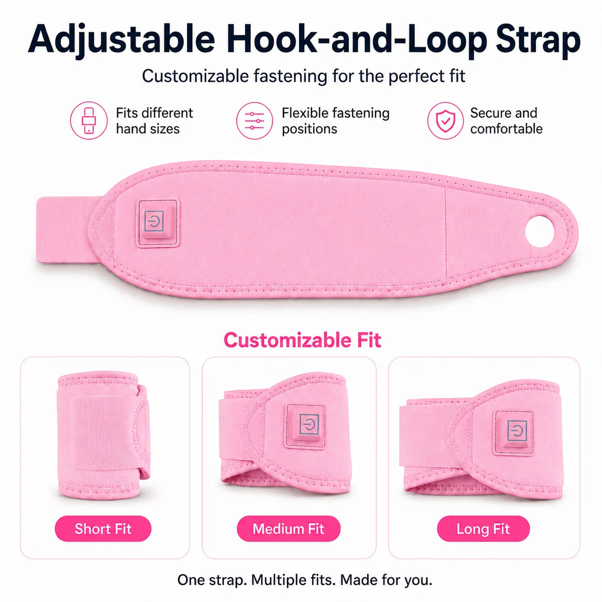 USB Heated Wrist Brace – 3-Level Thermal Compression Support Heated Wrist Brace Qst