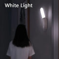 USB Rechargeable LED Motion Sensor Night Light – 2 Colors Motion Sensor Night Light Qme White light