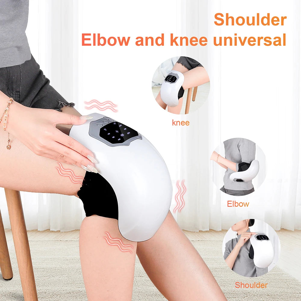 Wireless Smart Knee Massager – Vibration & Air Pressure Wireless Joint Massager Qst