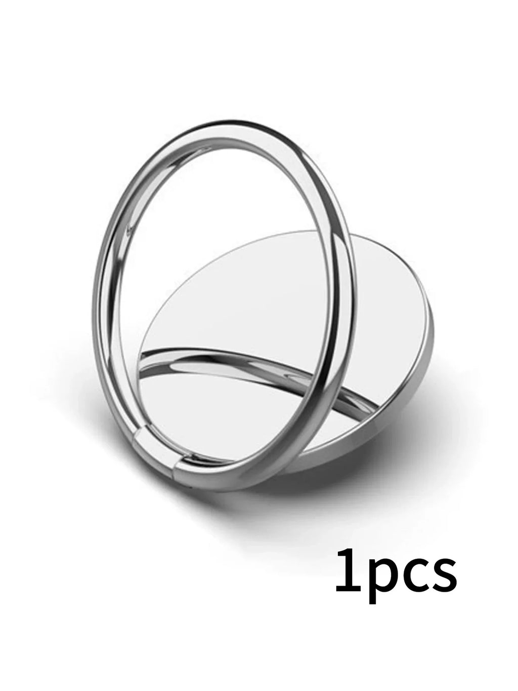 360° Rotating Magnetic Metal Ring Buckle – 4 Colors | Qme Magnetic Ring Buckle Qme Silver