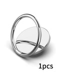 360° Rotating Magnetic Metal Ring Buckle – 4 Colors | Qme Magnetic Ring Buckle Qme Silver