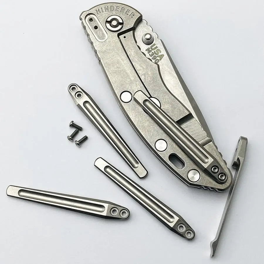 Swayboo CNC Knife Pocket Clip – XM-18 XM-24 Jurassic Eklipse Knife Pocket Clip Qst
