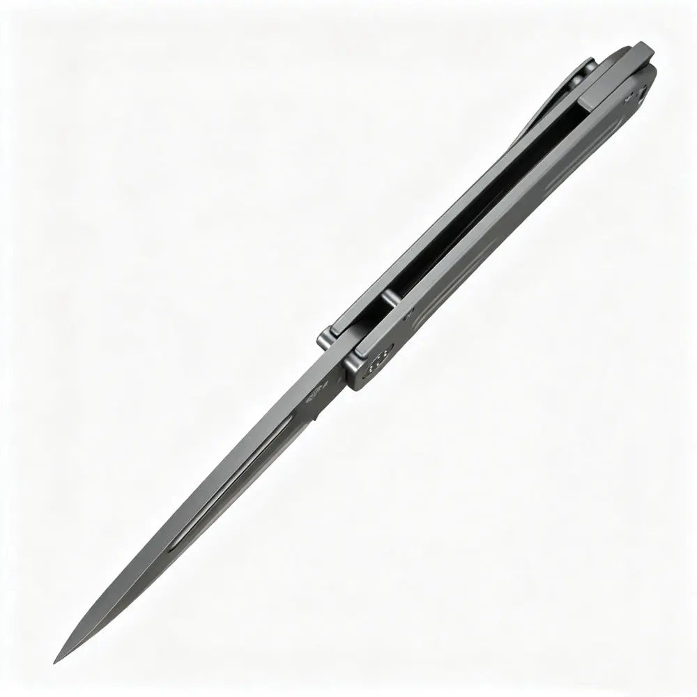 TRSKT MKT D2 Steel Folding Pocket Knife – EDC Camping Tool Folding Pocket Knife Qst