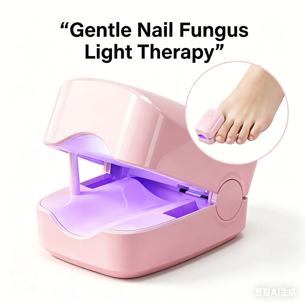 Jitesy Nail Cleansing Laser Device – Blue & Infrared LED Tool Nail Care Device Qst