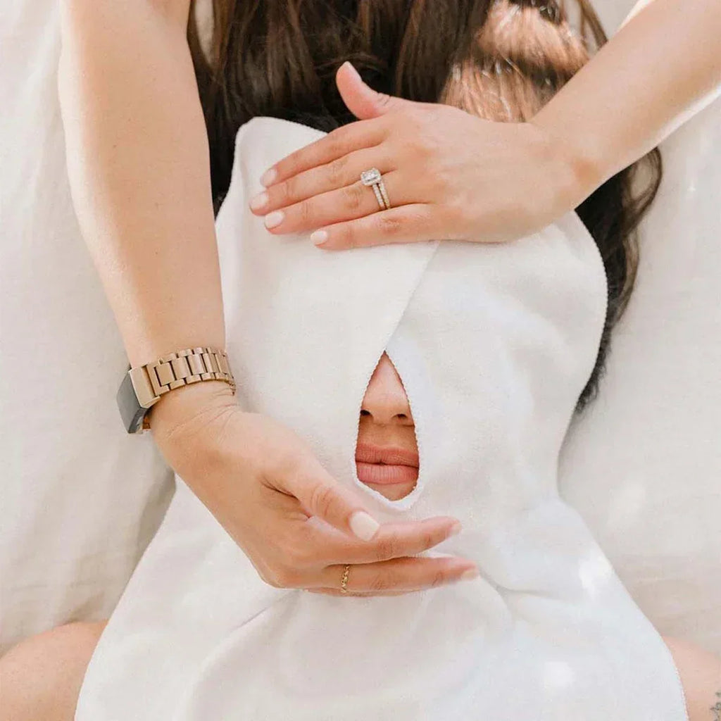 U-Shape Microfiber Facial Towel Spa Face Wrap | Skincare Spa Face Wrap Qme