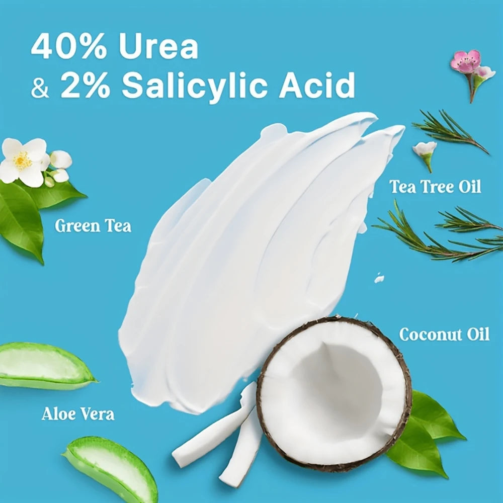 YOUNGCOME 40% Aloe Foot Cream – Ultra-Hydrating Daily Care Foot Care Cream Qst