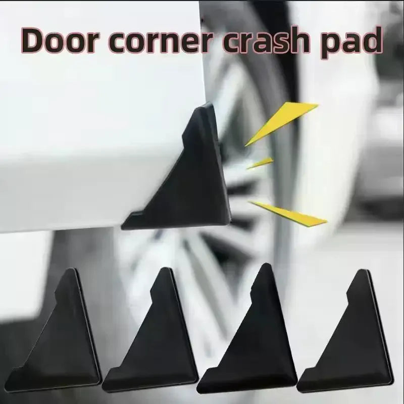 TPR Car Door Corner Protector – 4 Pcs Impact Guard Cover Car Door Corner Guard Qme