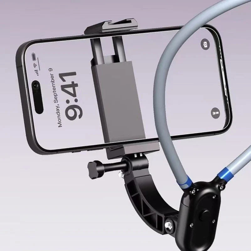 Magnetic Neck Strap Phone Holder – Hands-Free Collar Mount Neck Phone Mount Qme