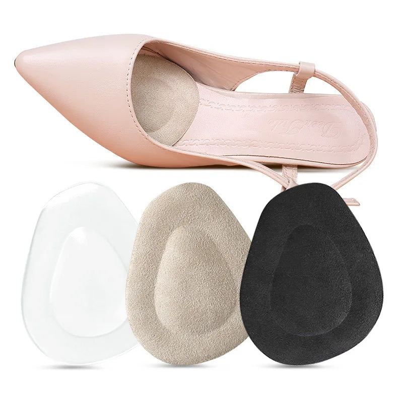 Anti-Slip Silicone Gel Half Insoles – Arch & Heel Cushion Gel Shoe Insoles Qme