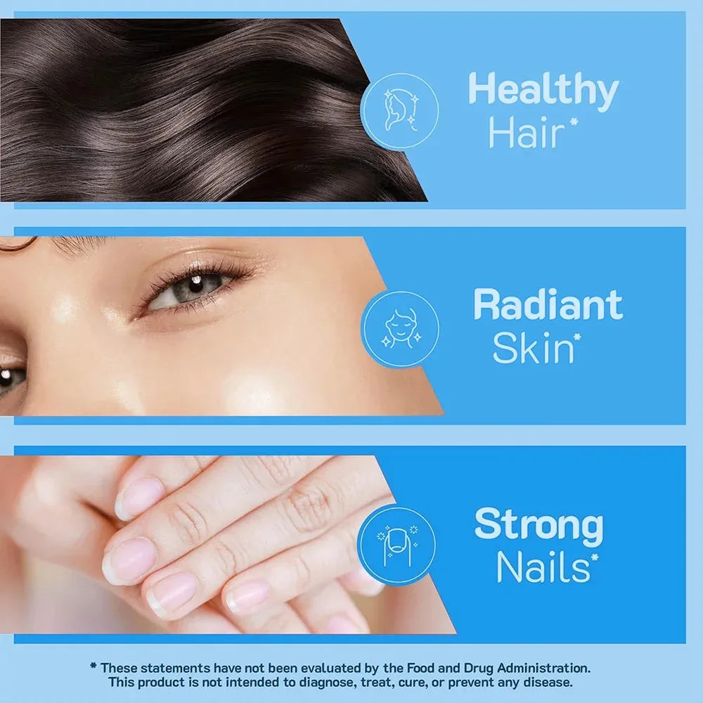 ZENVITALIZE Biotin Gummies 10,000 mcg – Hair, Skin & Nails Biotin Gummies Qst