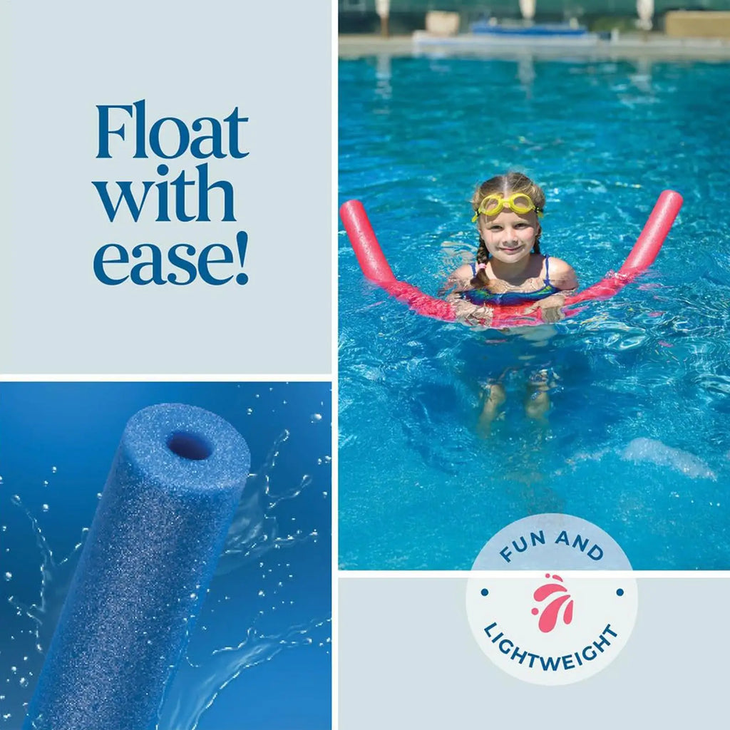 Colorful Floating Pool Noodles – Soft EPE Foam Swim Tube Pool Noodle Float Qme