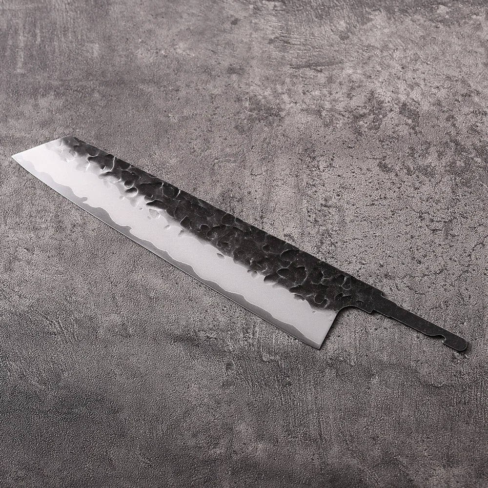 DASHWAY 8.2" Kiritsuke Blank Blade – DIY Full Tang Knife Making Knife Blank Blade Qst