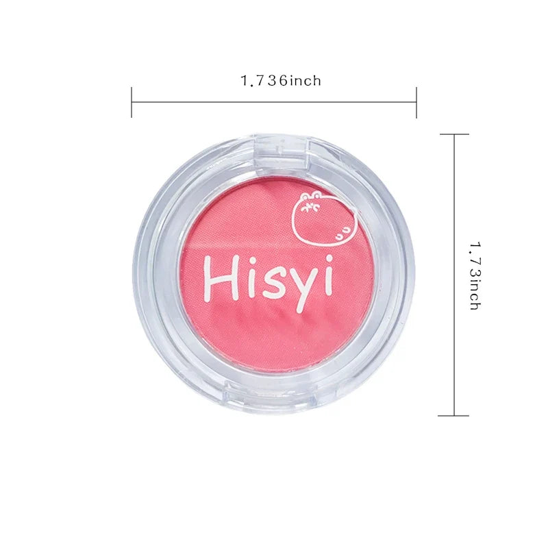 HISYI Matte Blush Palette – 16 Shades, Natural Radiant Finish Blush Palette Qme