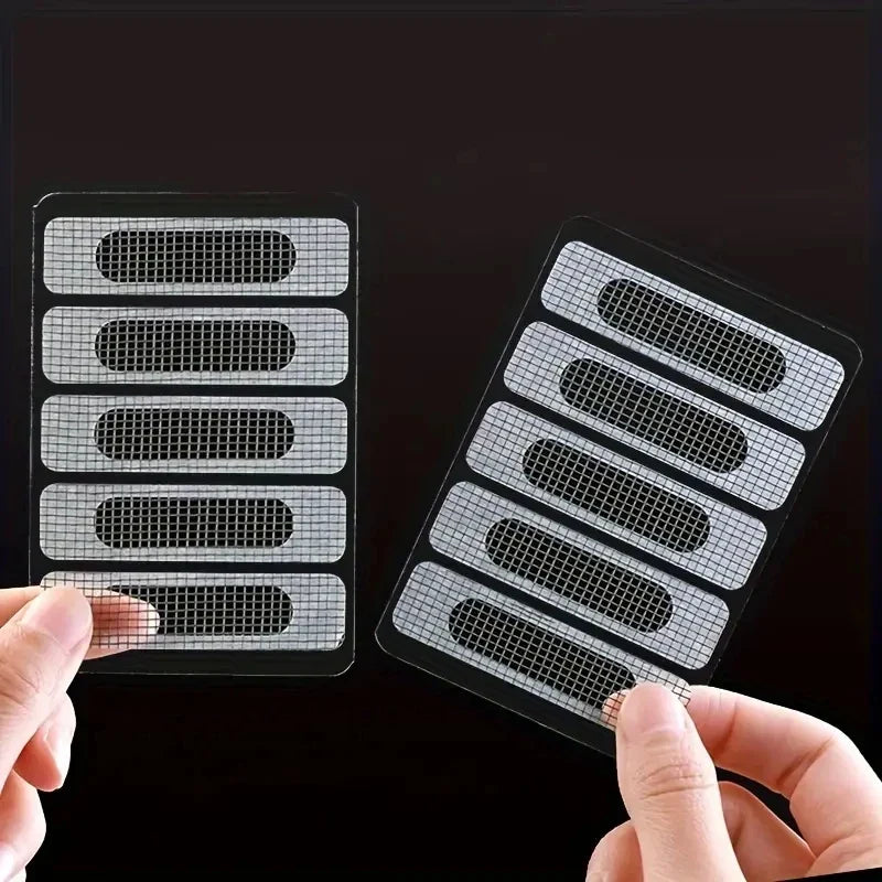 Window Screen Repair Patch Kit – 30 Strips 6 Sheets | Qme Screen Repair Kit Qme