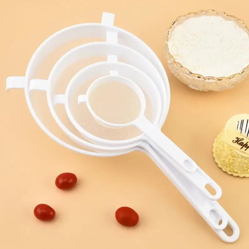 Fine Mesh Strainer Spoon – Coffee & Kitchen Filter Tool Mesh Strainer Spoon Qme