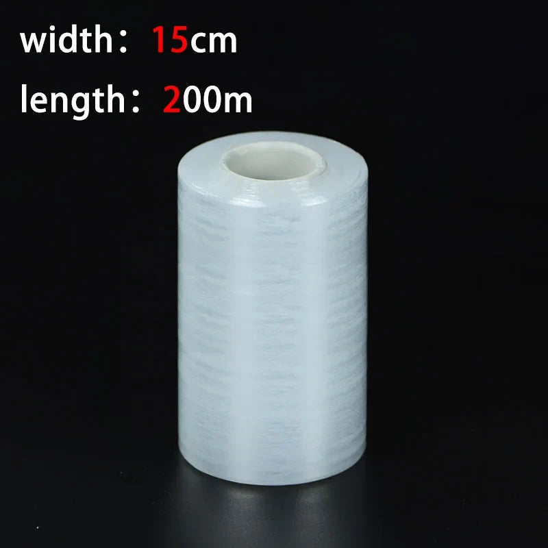 PE Stretch Film 200M Small Roll – Sealing & Packaging Wrap Stretch Wrap Film Qme 150mm