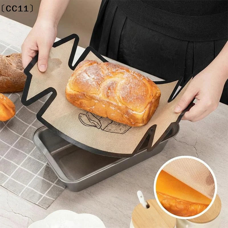 Silicone Bread Loaf Pan Liner – Non-Stick Reusable Baking Mat Silicone Baking Liner Qme
