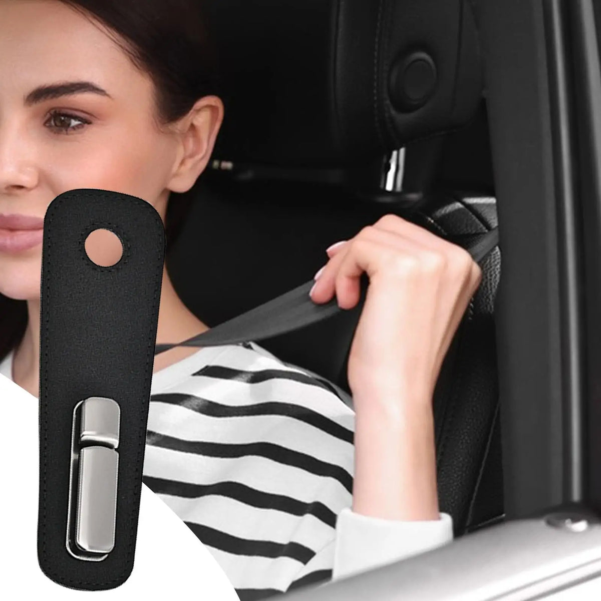 Seat Belt Retainer Non-Slip Quick-Release Safety Fastener Seat Belt Retainer Qme
